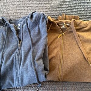 Eddie Bauer women’s size medium set of 2 zip hoodies